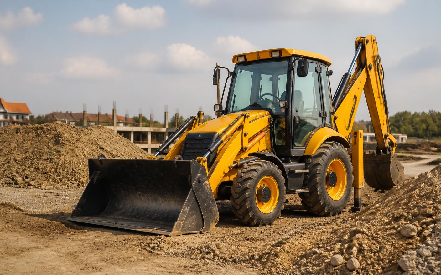 Skla a náhradní díly pro stroje JCB